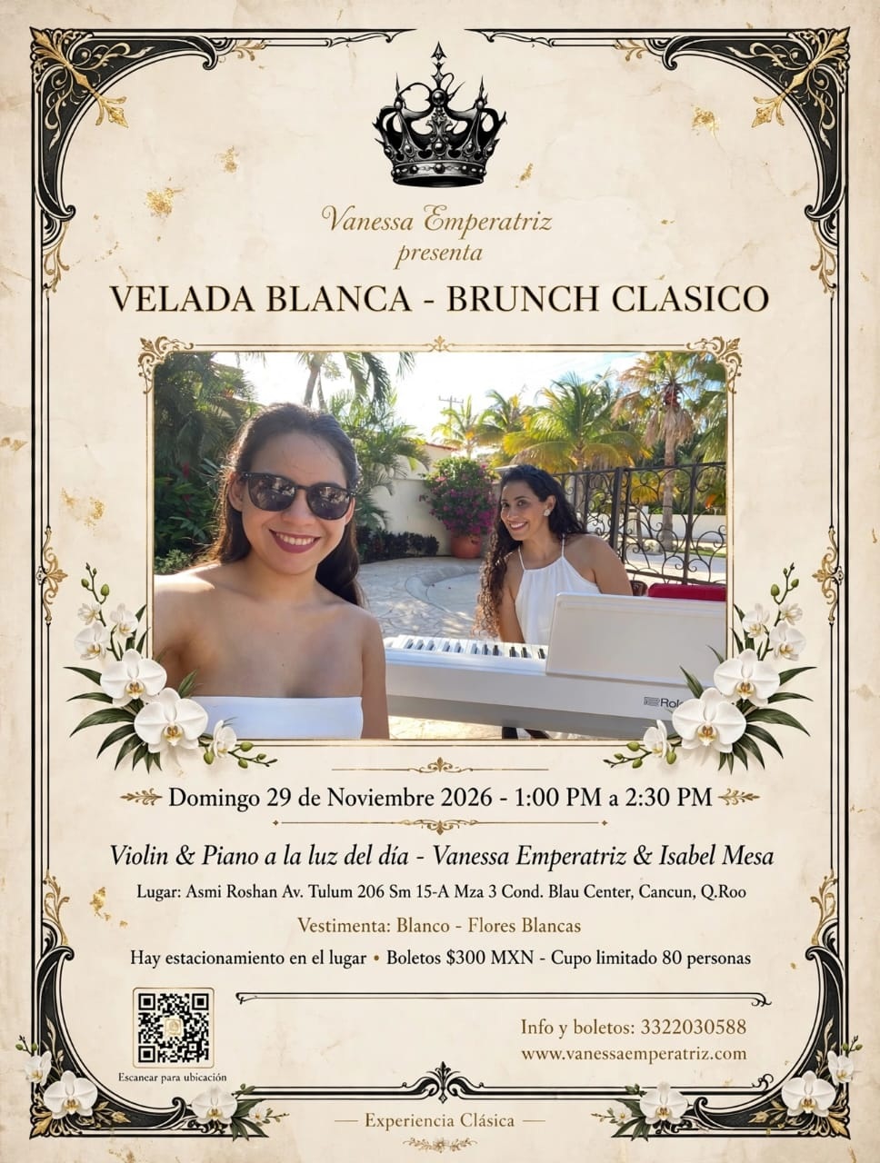 Portada Oficial Velada Blanca - Vanessa Emperatriz